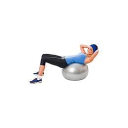 Pelota pilates 65 cm gris